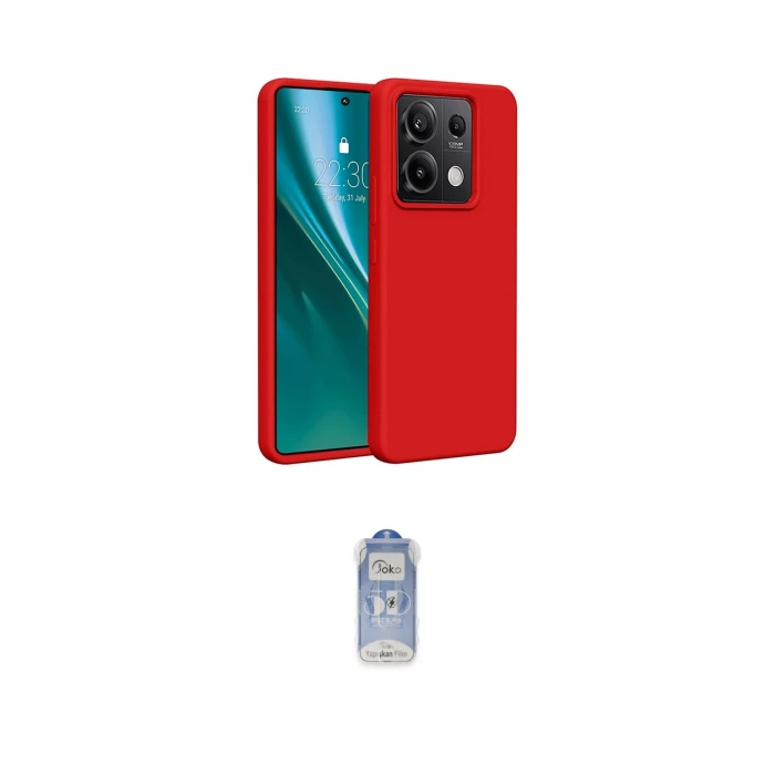 ieg™ Redmi Note 13 Pro 5G Kılıf Kozmos Yansıma Özel Seri - Siyah Joko Magic 5D Cam