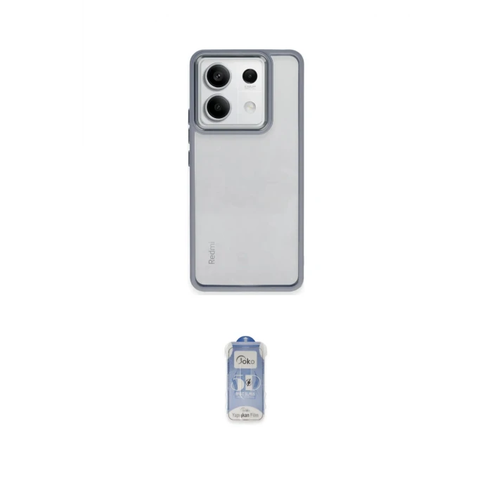 ieg™ Redmi Note 13 Pro 5G Kılıf Nova Işık Serisi - Siyah Joko Magic 5D Cam