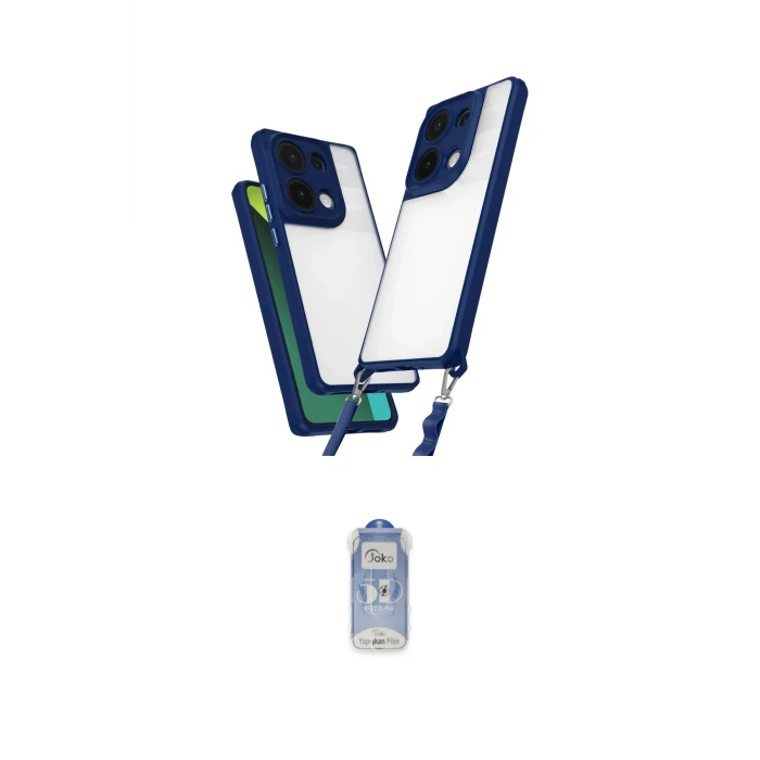 ieg™ Redmi Note 13 Pro 5G Kılıf Ufuk Klasik - Siyah Joko Magic 5D Cam