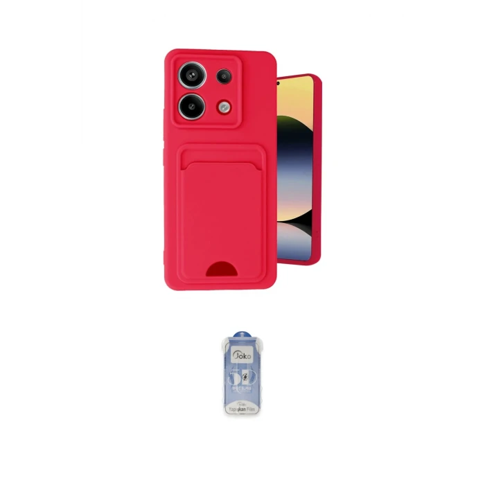 ieg™ Redmi Note 13 Pro 5G Kılıf Vadi Çizgi Prime - Siyah Joko Magic 5D Cam