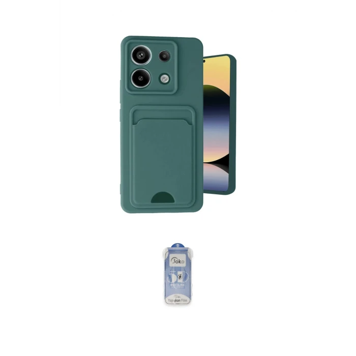 ieg™ Redmi Note 13 Pro 5G Kılıf Vadi Çizgi Prime - Siyah Joko Magic 5D Cam