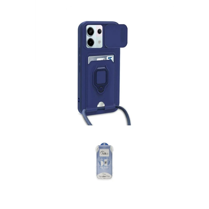 ieg™ Redmi Note 13 Pro 5G Kılıf Vadi Form Prime - Siyah Joko Magic 5D Cam