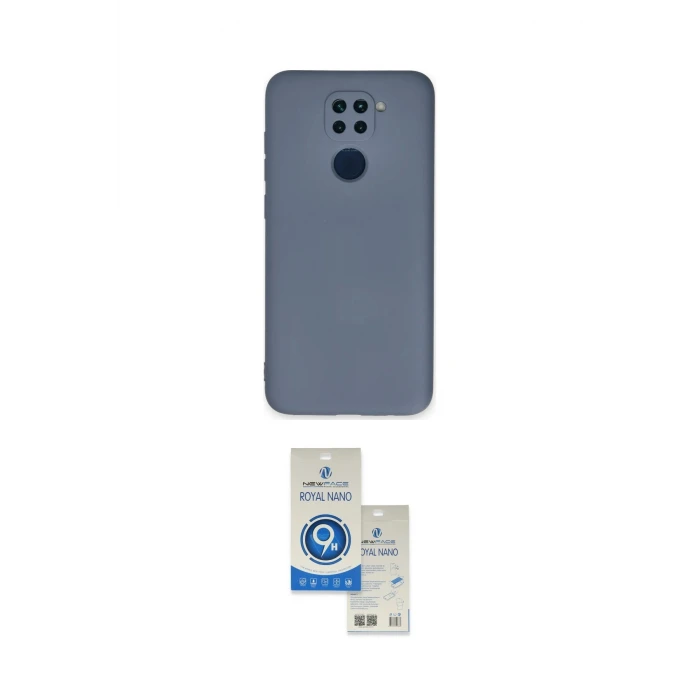 ieg™ Redmi Note 9 Kılıf Ahenk Serisi - Şeffaf Royal Nano Ekran Koruyucu