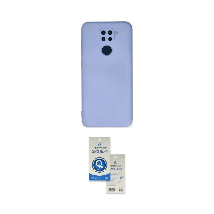 ieg™ Redmi Note 9 Kılıf Ahenk Serisi - Şeffaf Royal Nano Ekran Koruyucu
