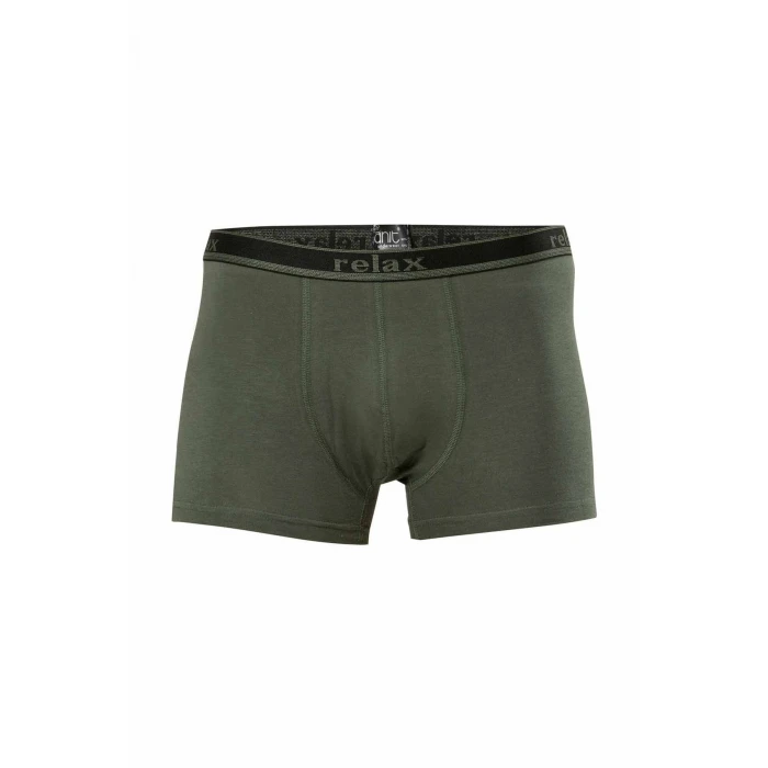 ieg™ Relax Pamuklu Esnek Erkek Boxer Haki - 1268A