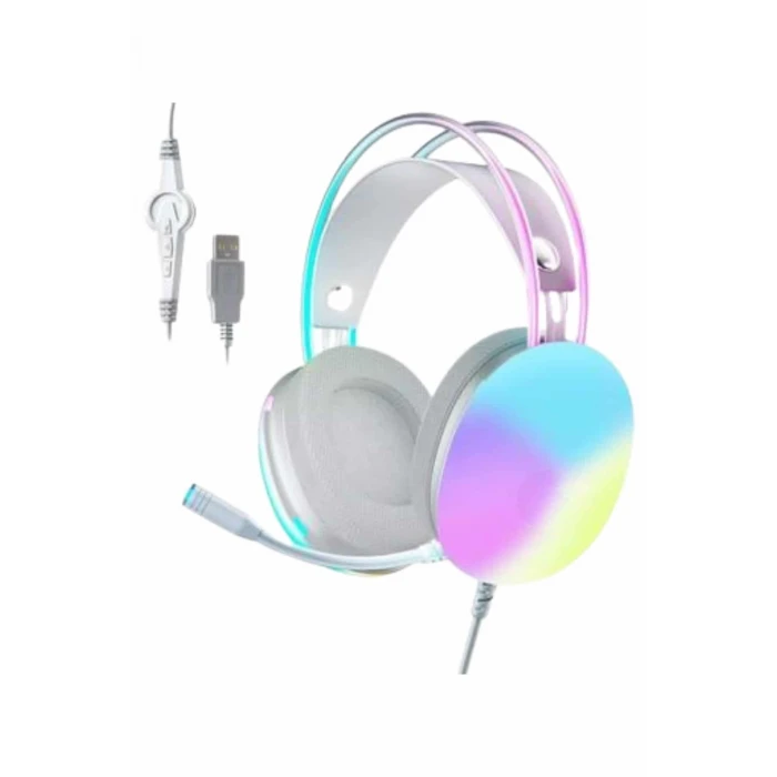 ieg™ Rgb Işıklı Yüksek Ses Kaliteli Kablosuz Kulak Üstü Bluetooth Kulaklık