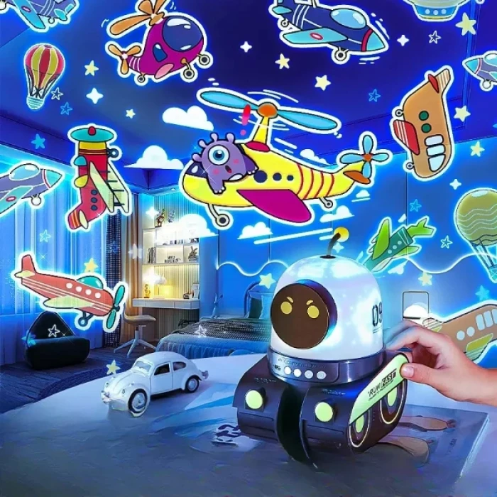 ieg™ Robot Tasarımlı Projektör Gece Lambası