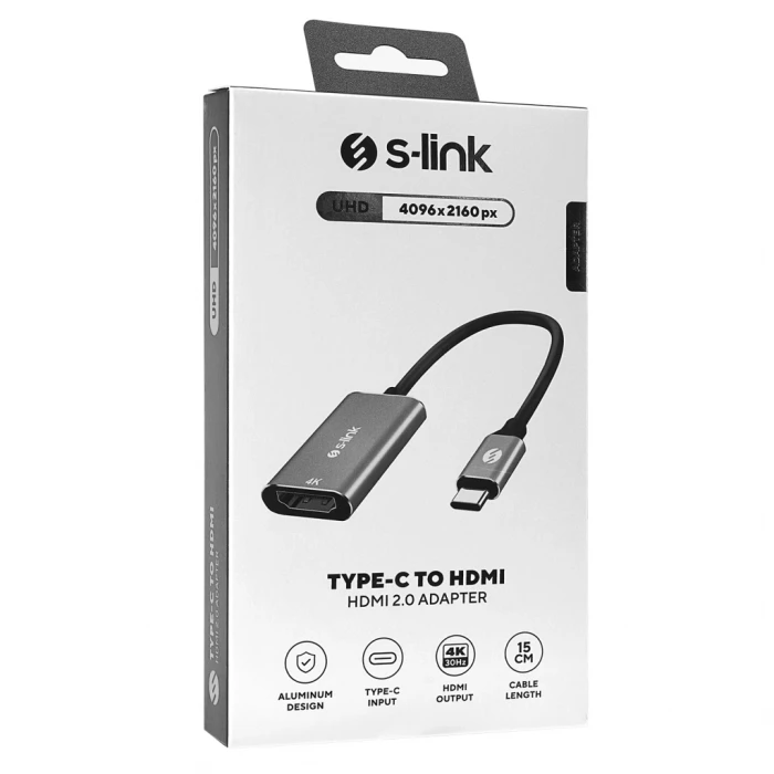 ieg™ S-lınk Swv-usbc028 Type-c To Hdmı Metal Çevirici(1923)
