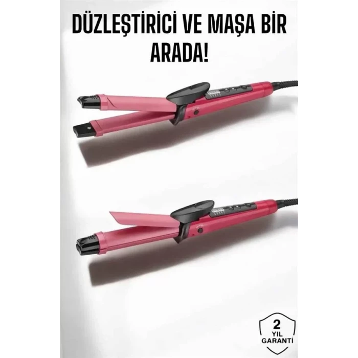 ieg™ Saç Düzleştirici Ve Maşa İkili Saç Şekillendirici