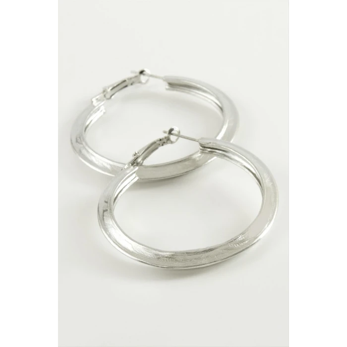 ieg™ Salkım Desenli Halka Küpe 5 cm