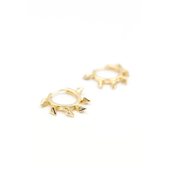 ieg™ Sallantılı Halka Küpe - Altın