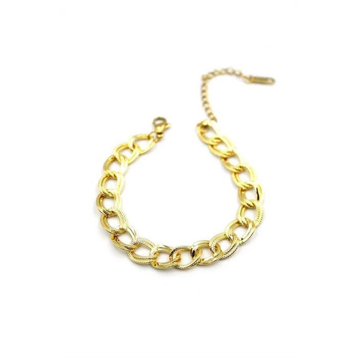 İEG Samanyolu Zincir Bileklik - Küçük - Altın