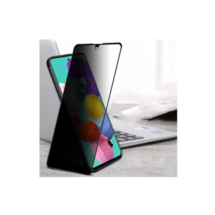 İEG® Samsung A33 Uyumlu Hayalet Ekran Gizli Tam Kaplayan Kırılmaz Cam Seramik Ekran Koruyucu Film