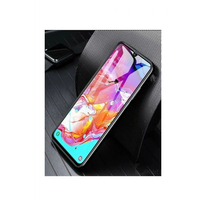 İEG® Samsung A70 Uyumlu 9d Tam Kaplayan Parmak Izi Bırakmayan Ekran Koruyucu Film