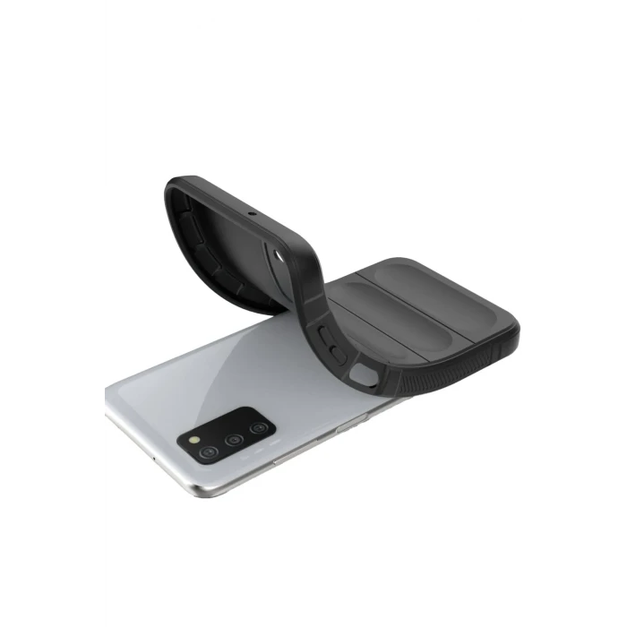 ieg™  Samsung Galaxy A03S Kılıf Optimum Silikon - Siyah