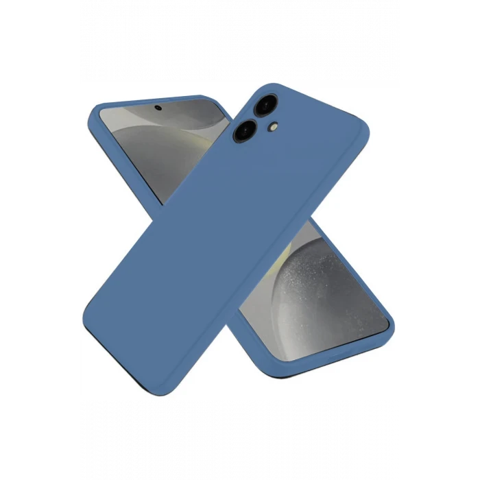ieg™  Samsung Galaxy A06 Kılıf First Silikon - Mavi