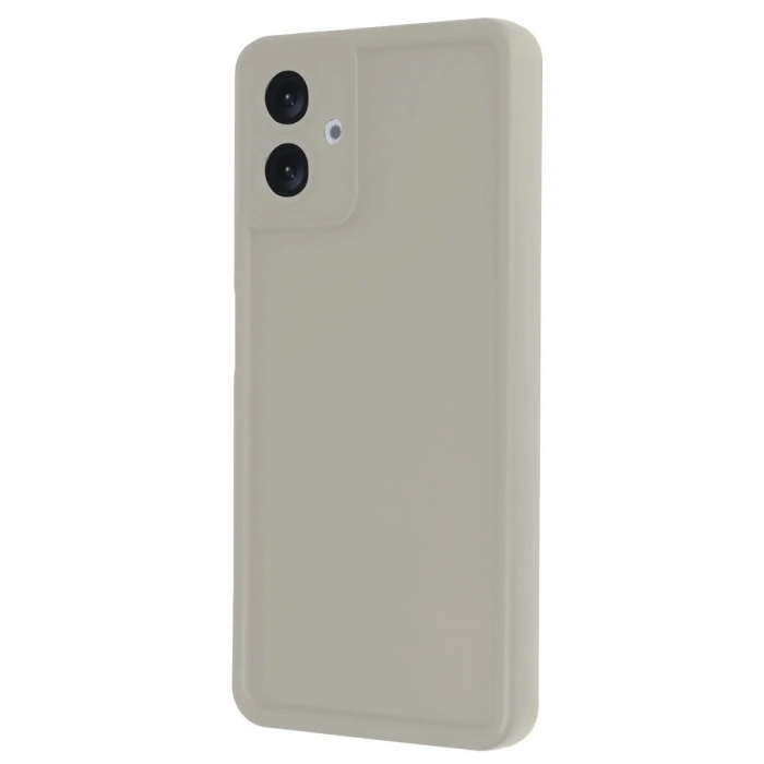 ieg™  Samsung Galaxy A06 Kılıf Viera Silikon - Krem