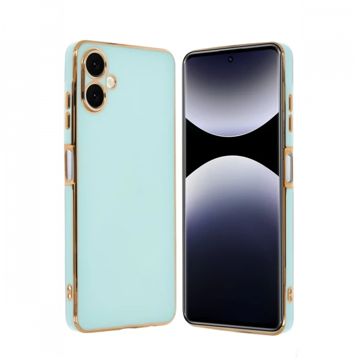 ieg™  Samsung Galaxy A06 Kılıf Volet Silikon - Açık Yeşil