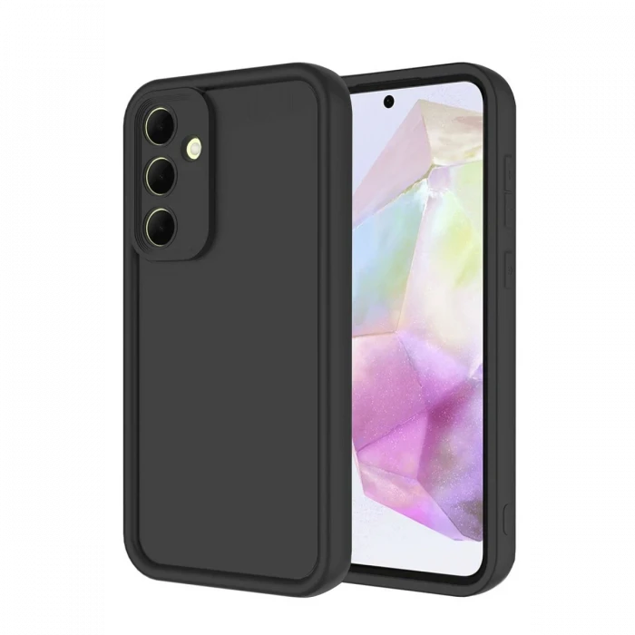 ieg™  Samsung Galaxy A36 Kılıf Viera Silikon - Siyah