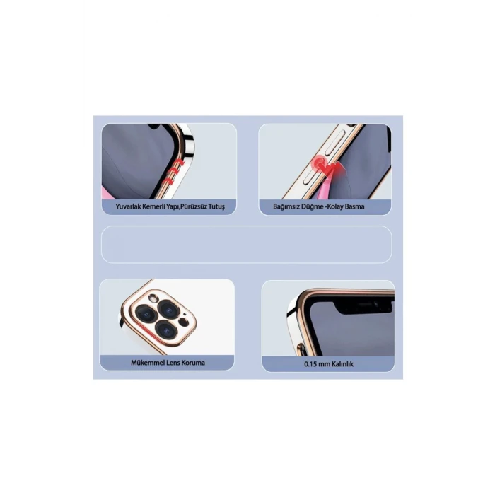 ieg™  Samsung Galaxy S25 Plus Kılıf Volet Silikon - Siyah