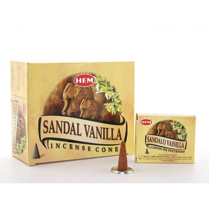 ieg™ Sandal Vanilla Aromalı Konik Tütsü