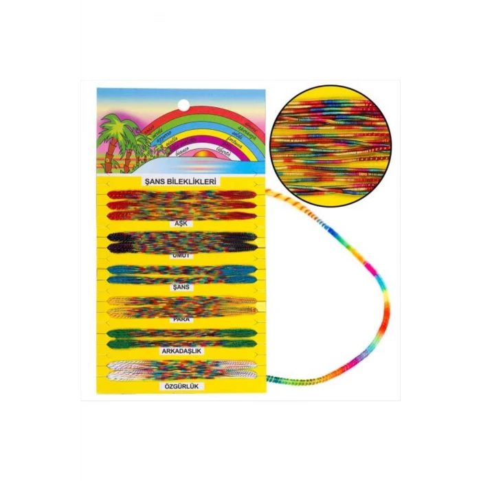 ieg™ Şans İp Bileklikleri (100 Adet)