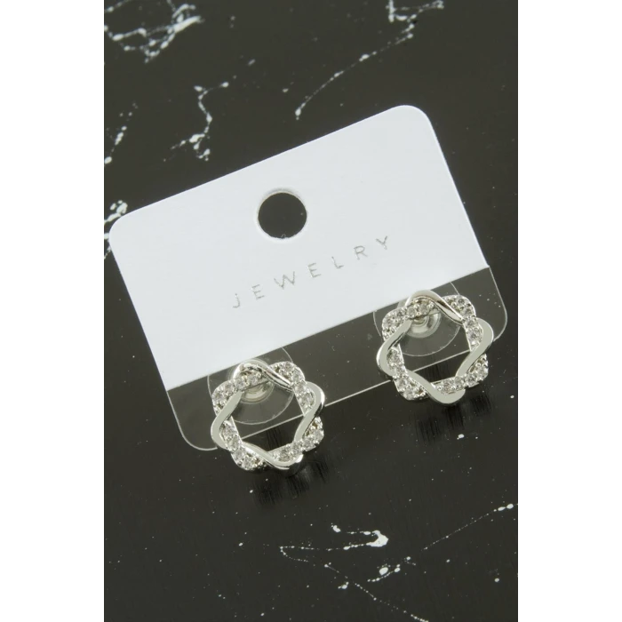 ieg™ Sargılı Zirkon Taşlı Küpe