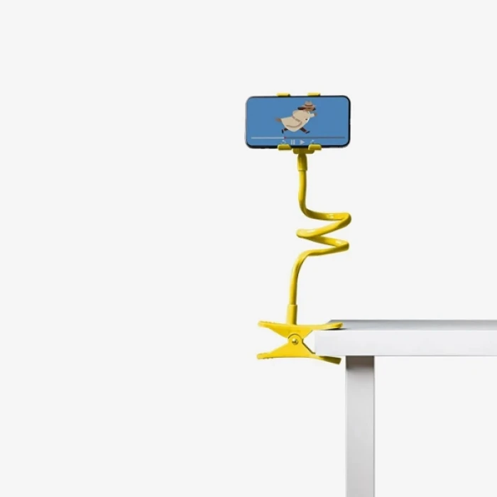 ieg™ Sarı Renk Akrobat Telefon Tutucu Oynar Başlıklı