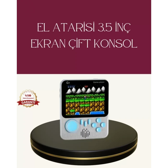 ieg™ Şarjlı 3.5 İnç Retro Oyun Konsolu
