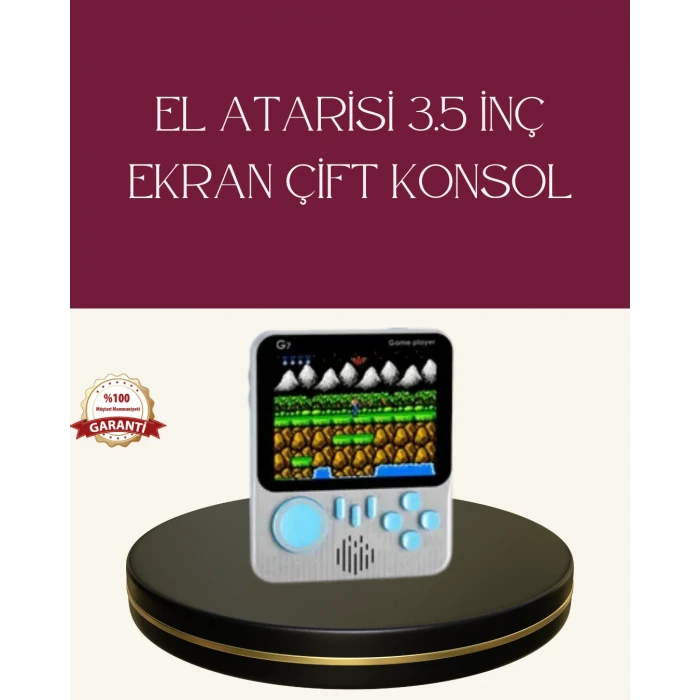 ieg™ Şarjlı 3.5 İnç Retro Oyun Konsolu