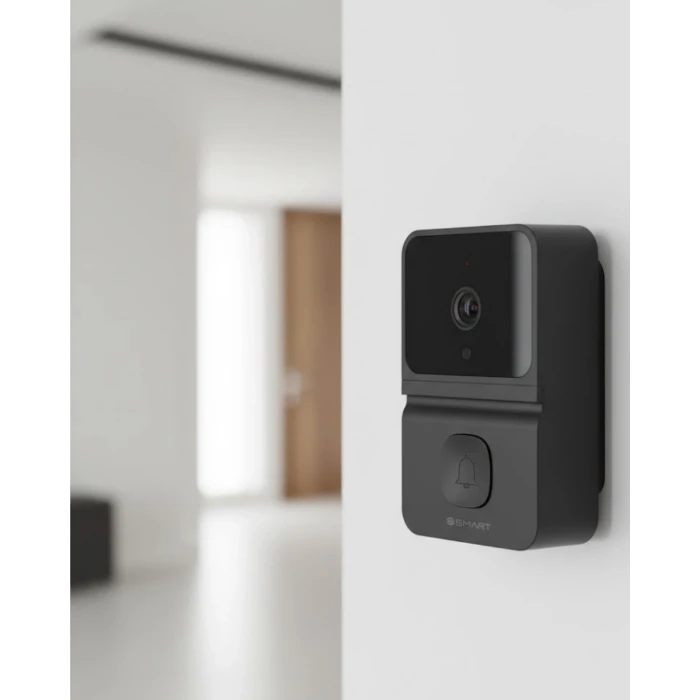 ieg™ Şarjlı Akıllı Kapı Zili 800 mAh Bataryalı Mobil Bildirimli