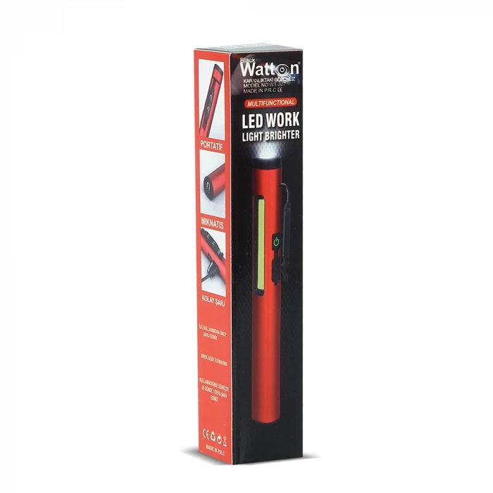 ieg™ Şarjlı Mıknatıslı Çalışma Lambası Cep Feneri WT-307-S