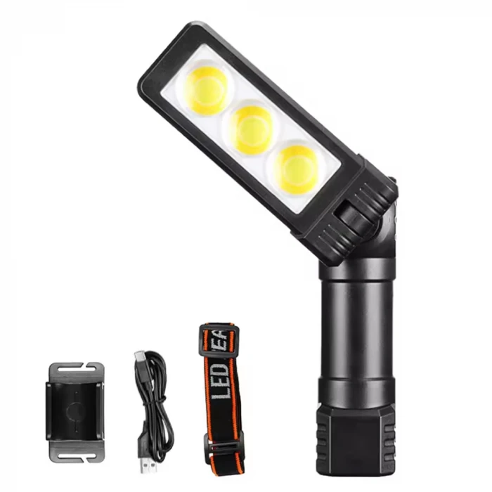 ieg™ Şarjlı Mıknatıslı Çalışma Lambası Kafa Işığı WT-706