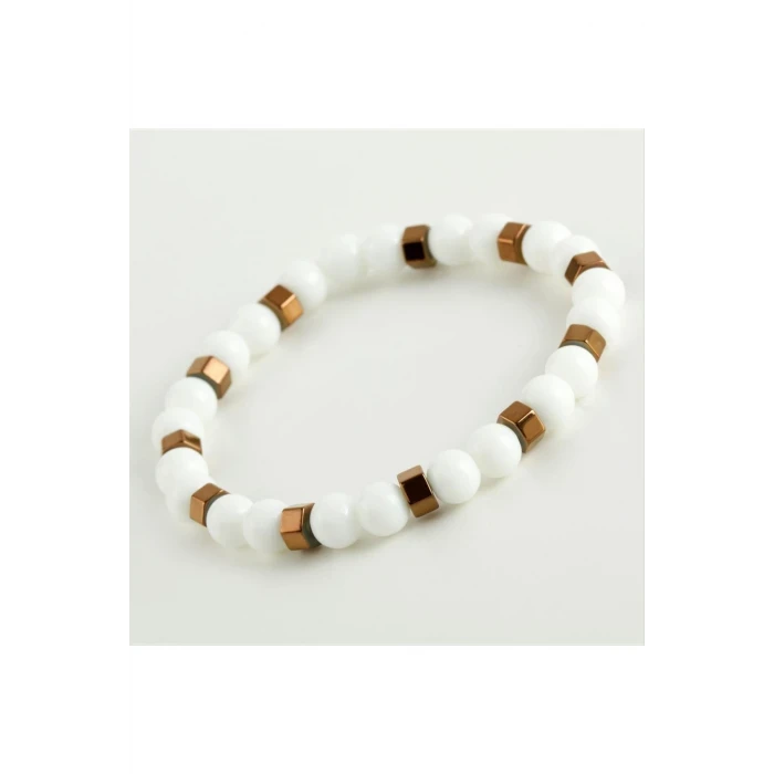 ieg™ Sedef & Hematit Doğaltaş Bileklik