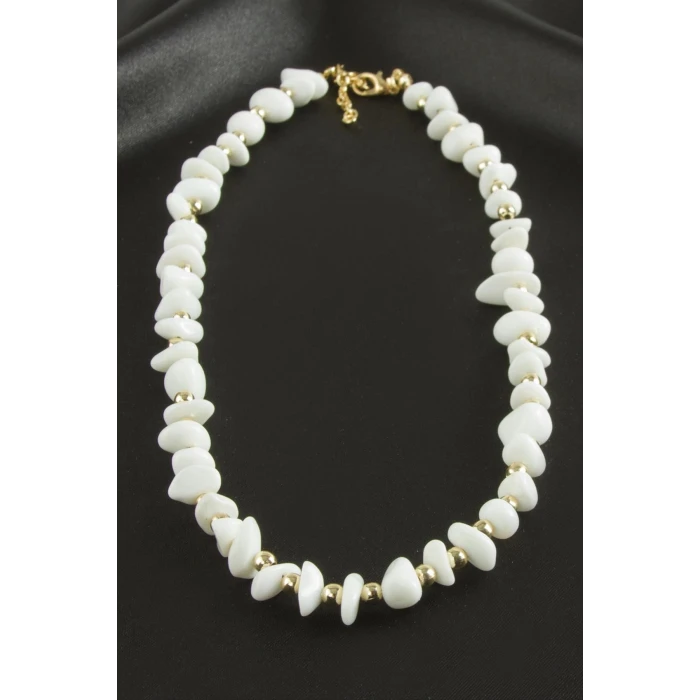 ieg™ Sedef Kırık Doğaltaş Kolye