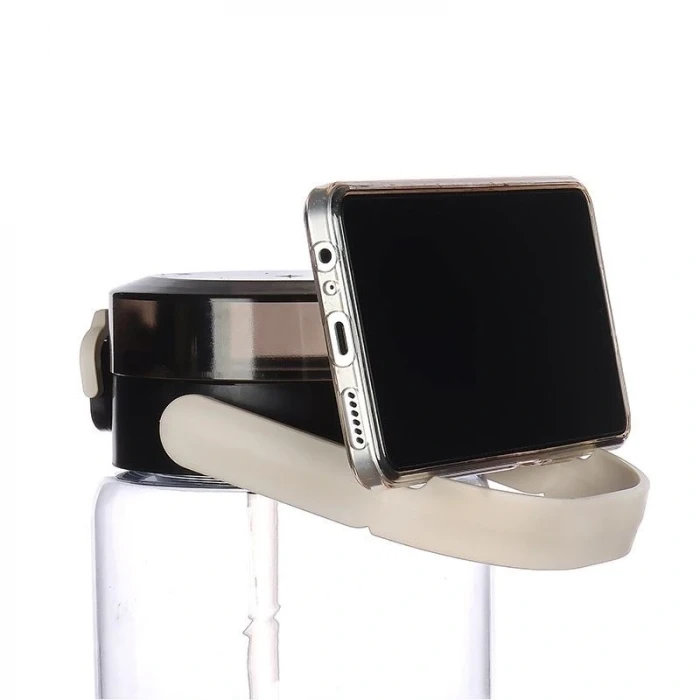 ieg™ Şeffaf Matara - 2000 Ml - 67,6 Oz - Watermode Matara