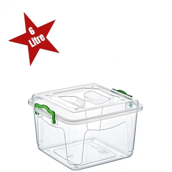 ieg™ Şeffaf Saklama Kutusu 6 Litre