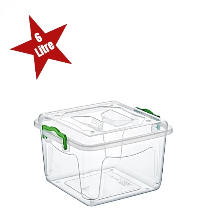 ieg™ Şeffaf Saklama Kutusu 6 Litre