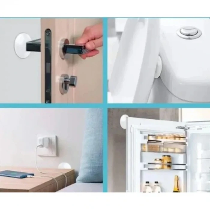 ieg™ Şeffaf Silikon Mobilya ve Kapı Durdurucu Darbe Pedi 4lü Set