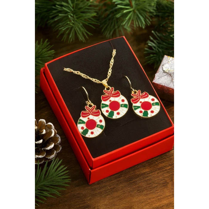 ieg™ Şeker Yılbaşı Kutulu Zincir Kolye Set