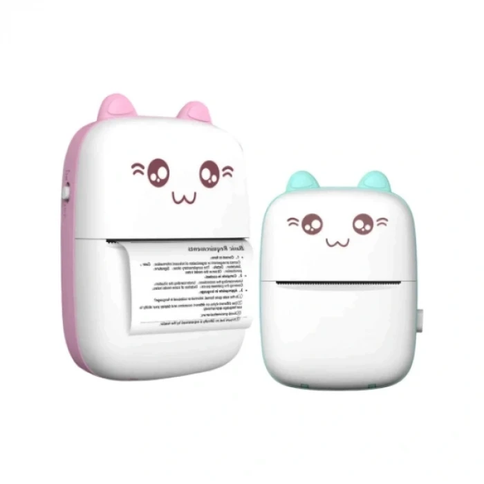 ieg™ Sevimli Mini Taşınabilir Yazıcı Printer