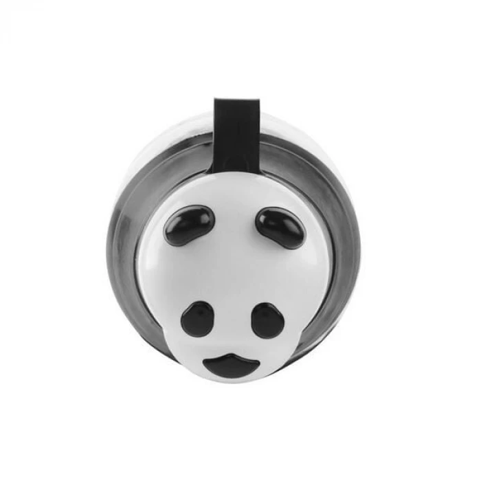 ieg™ Sevimli Panda Tasarımlı Cam Suluk  Sızdırmaz 1000 ML