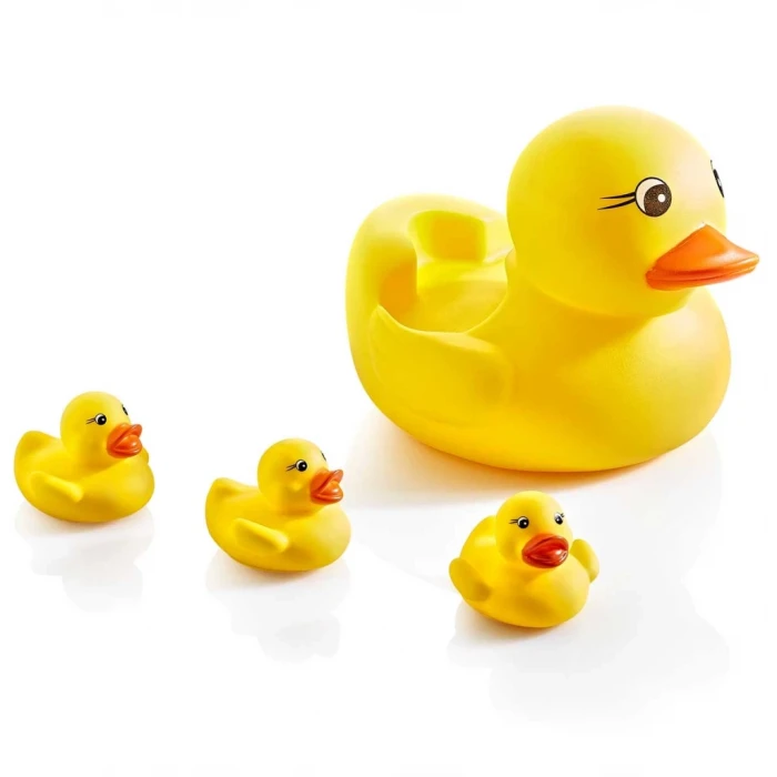 ieg™ Sevimli Vinil Ördek Ailesi Banyo Oyuncakları