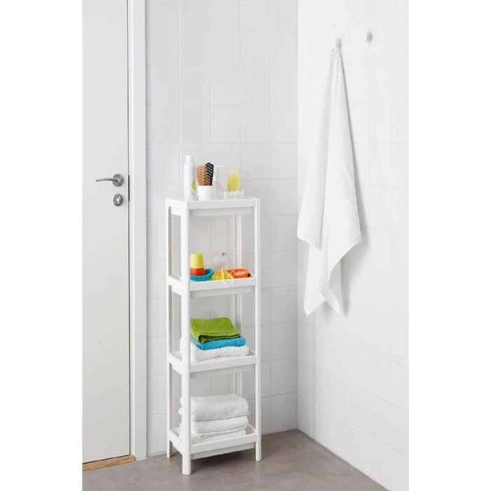 ieg™ Shelf 3 Katlı  Raf Ünitesi -  Mutfak - Banyo  Depolama Rafı