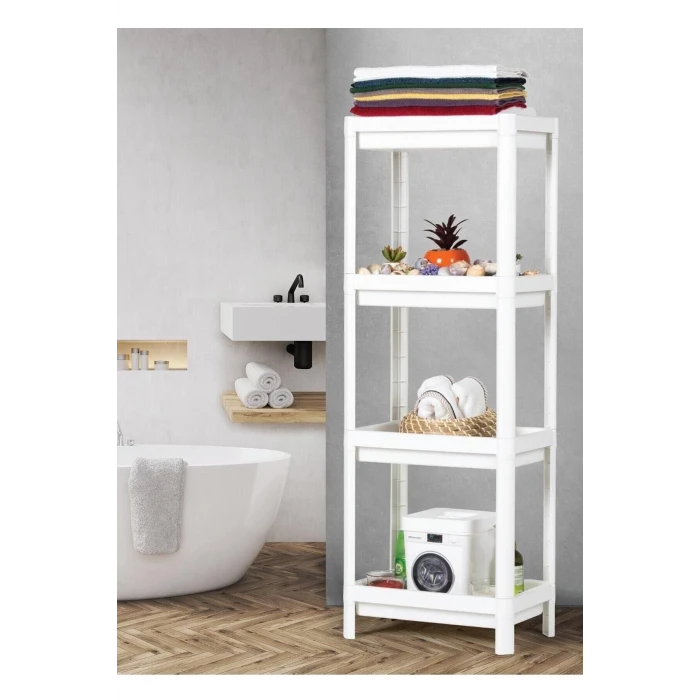 ieg™ Shelf 3 Katlı  Raf Ünitesi -  Mutfak - Banyo  Depolama Rafı