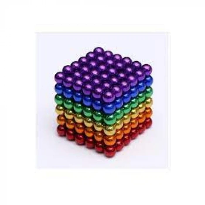 ieg ™ Sihirli Manyetik Toplar Dyum Mıknatıs Küp Bilye 216 Adet Cube Küp Dymium