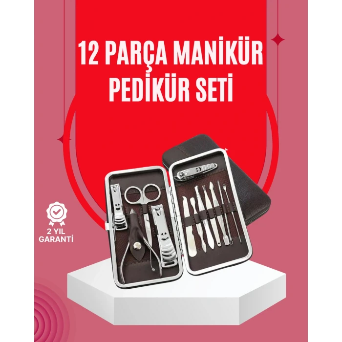 ieg™ Şık Ve Dayanıklı Çok Amaçlı Kişisel 12 Bakım Seti