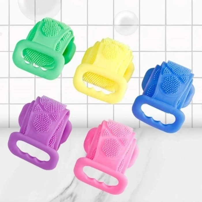 ieg™ Silikon Çift Taraflı Banyo Kesesi Büyük Boy