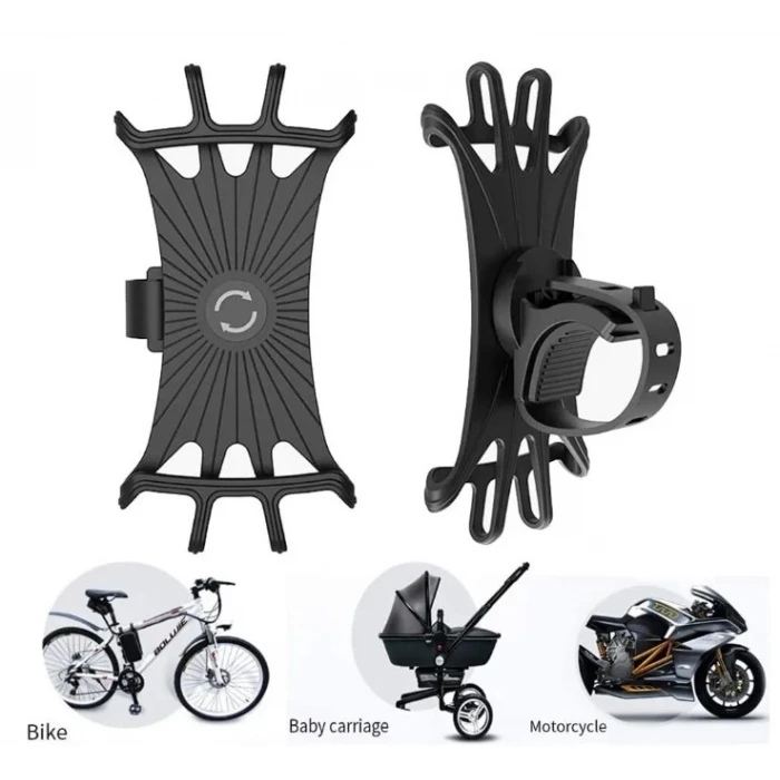 ieg™ Silikon Esnek Bisiklet Telefon Tutucu