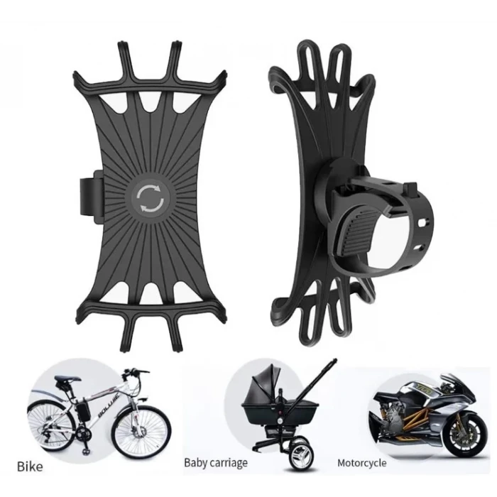ieg™ Silikon Esnek Bisiklet Telefon Tutucu